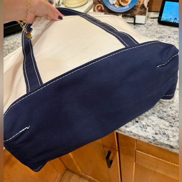 L.L.Bean Boat and Tote®, Open-Top, Navy - Picture 3 of 9